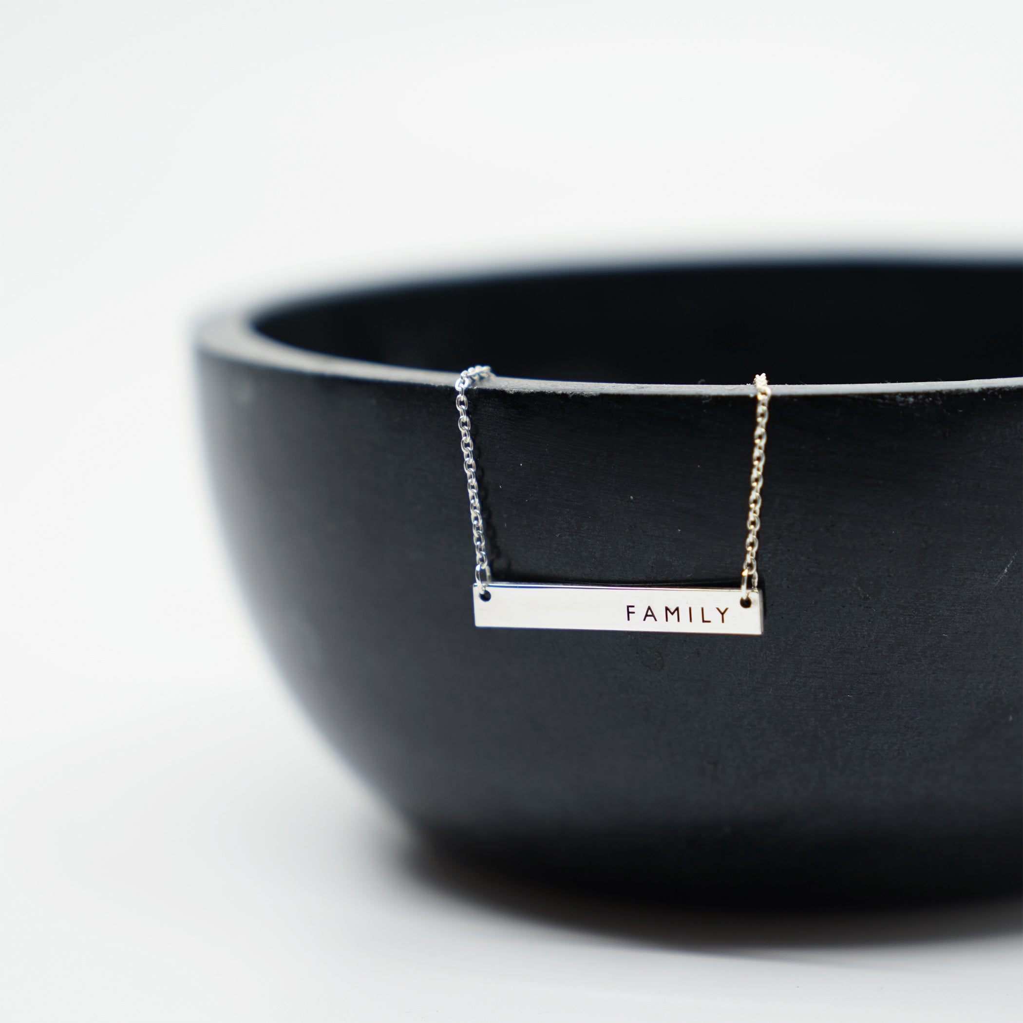 Engravable Bar Necklace