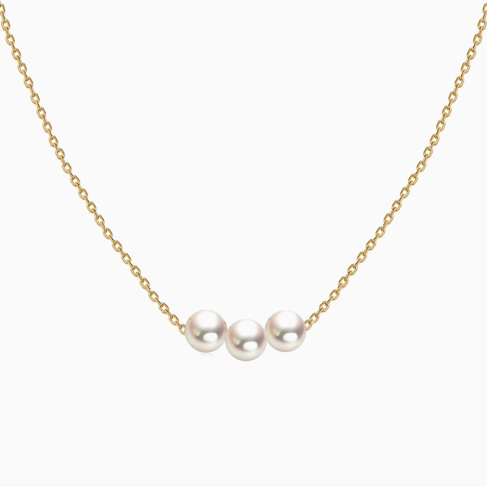 Collier trio perles