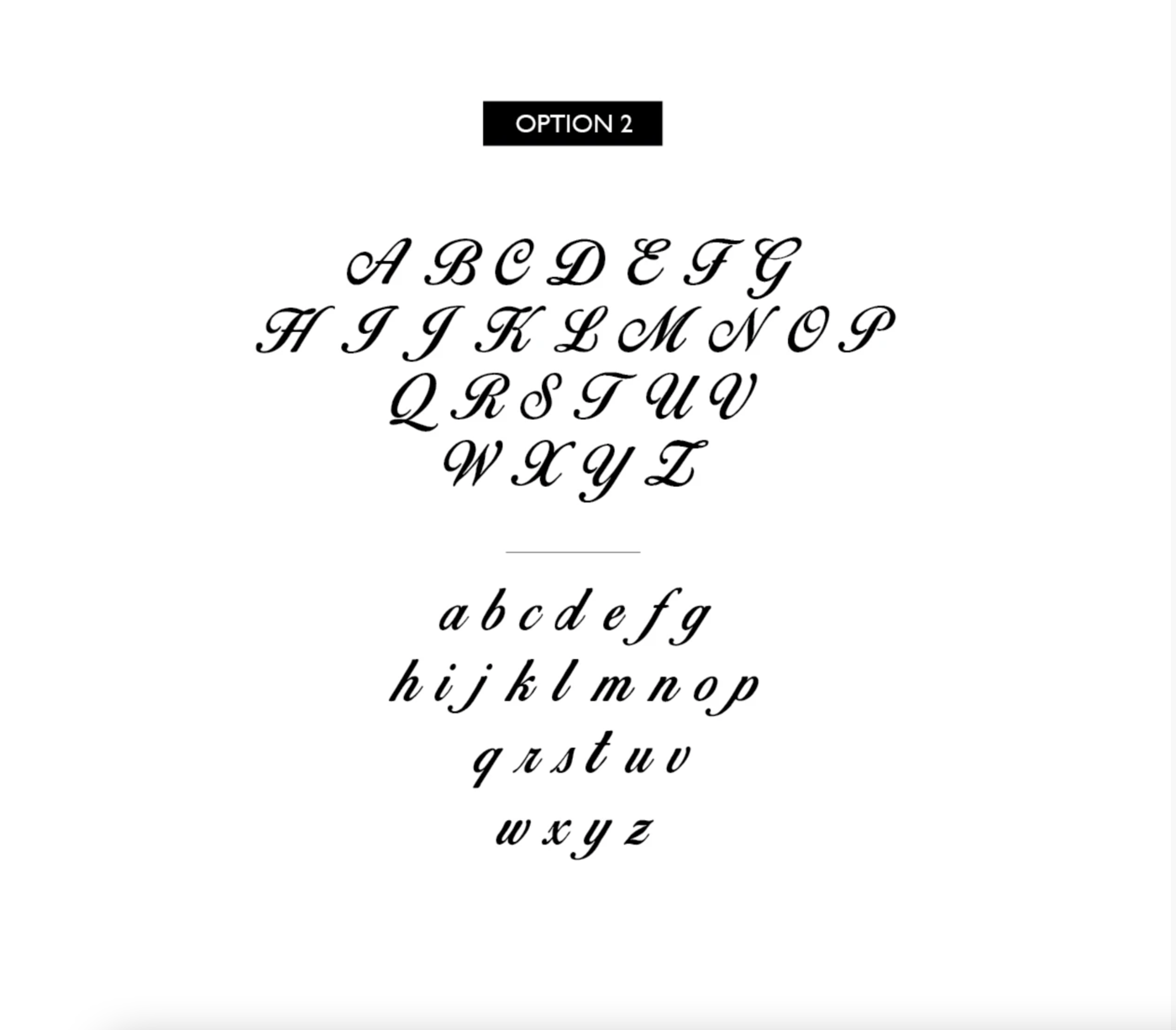 Signet ring - Initial engraving