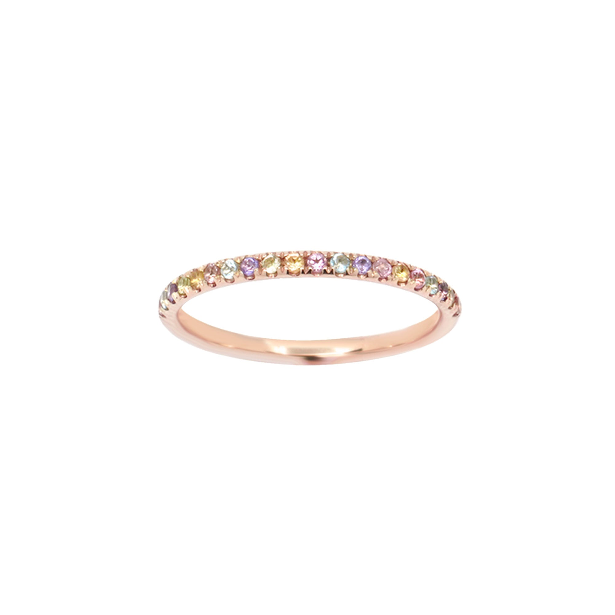 Semi Eternity Ring - Pastel Mix & Match