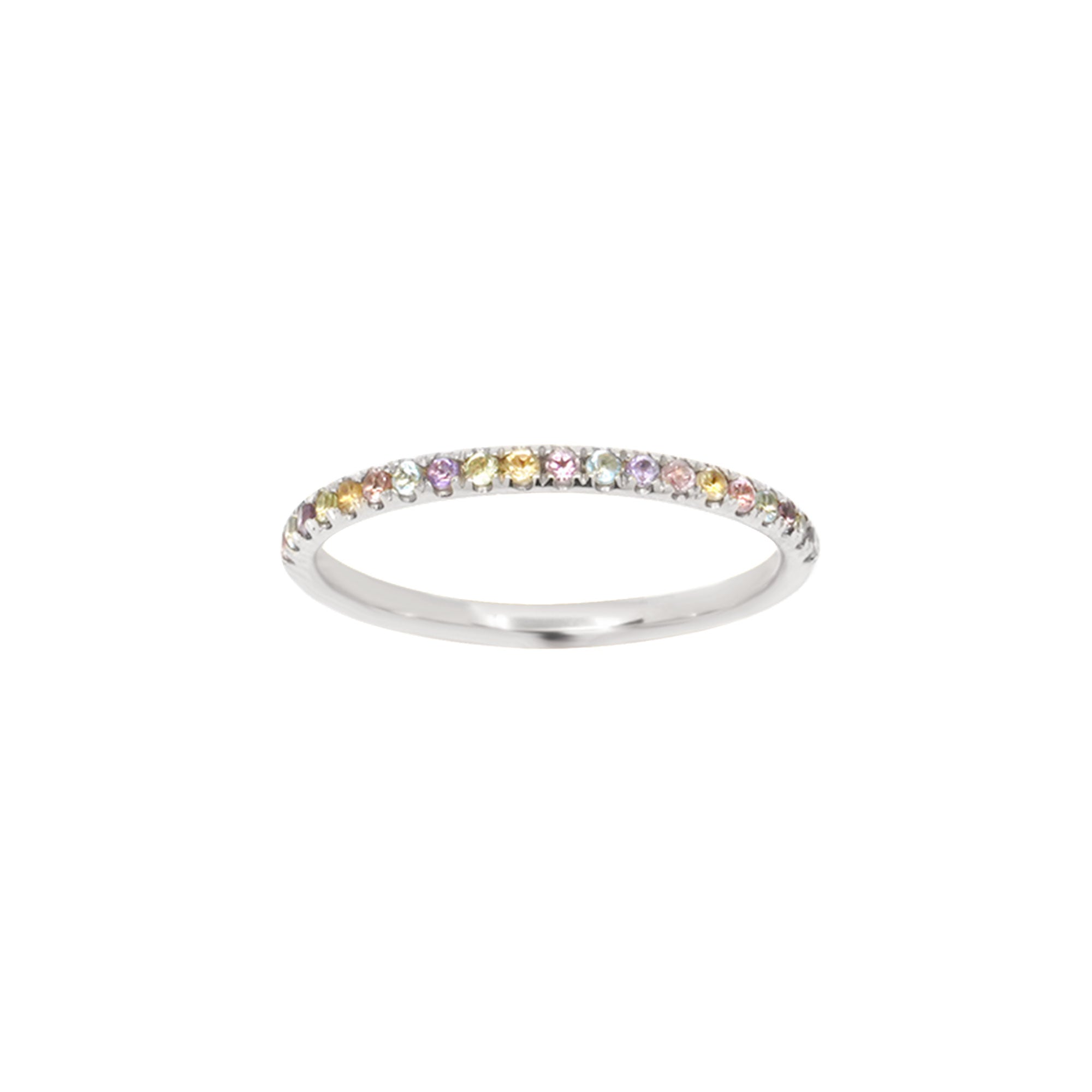 Semi Eternity Ring - Pastel Mix & Match