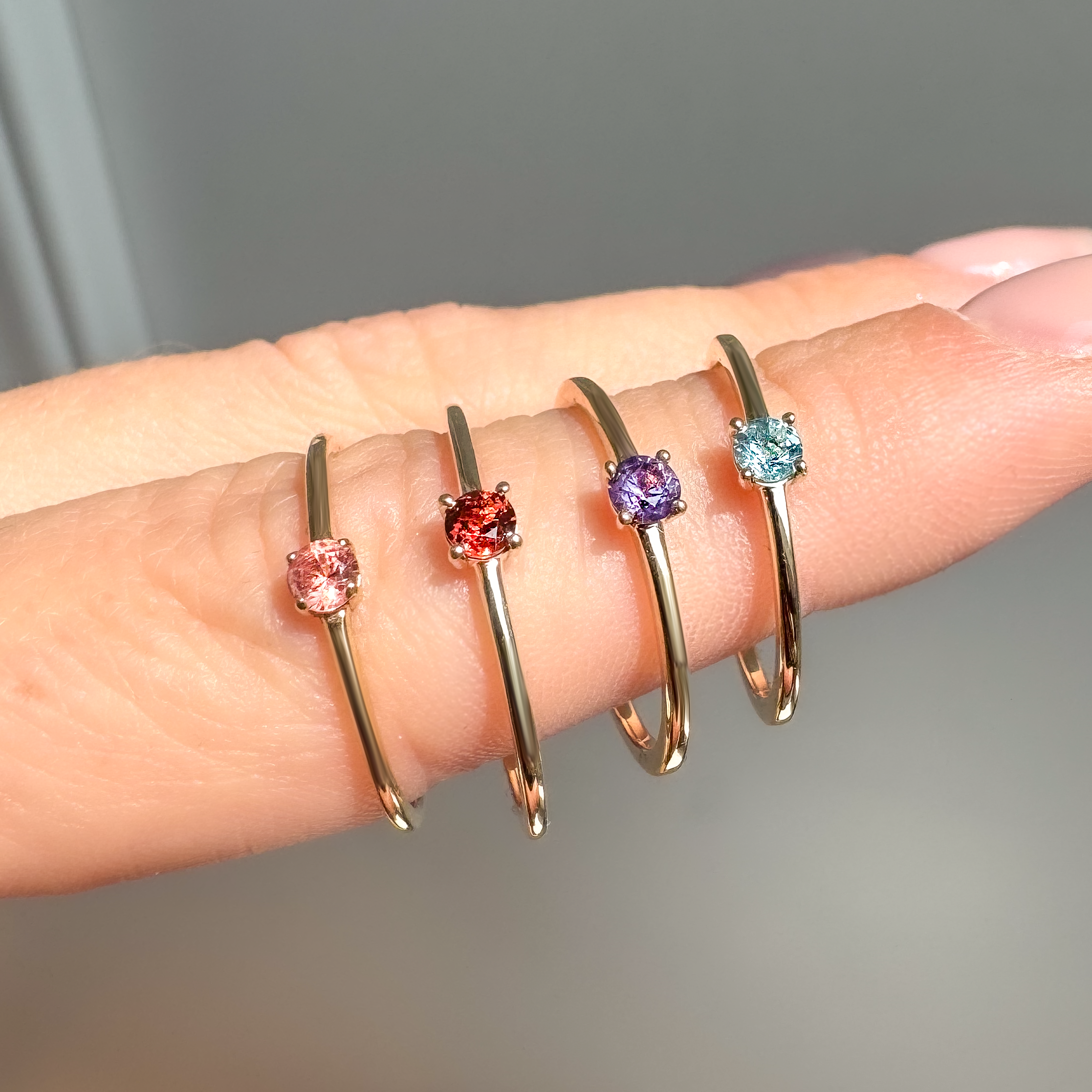 Bague Unique - Pierre de naissance