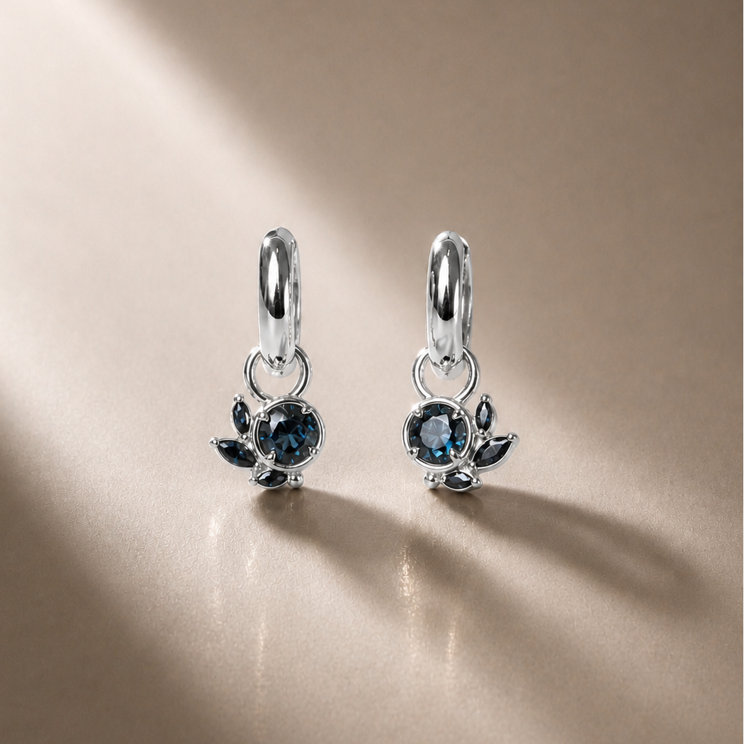 Breloques boucles d'oreilles Lac- Odile