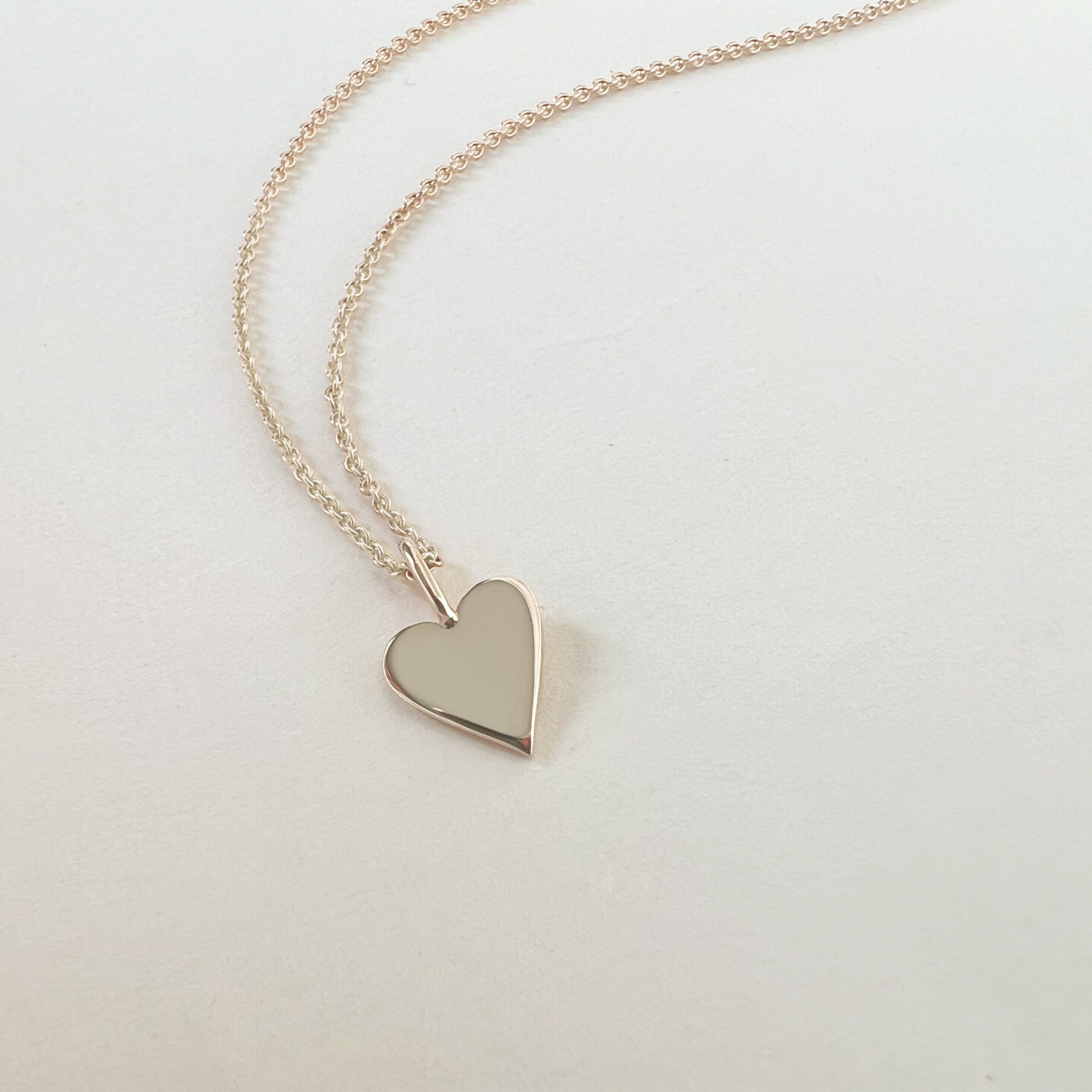 Collier - Petit coeur à graver