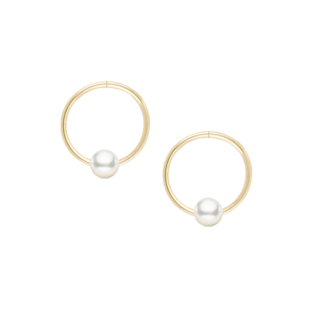 Boucles D'oreilles Dormeuses En Perles De Verre - Occasion - Style Intemporel