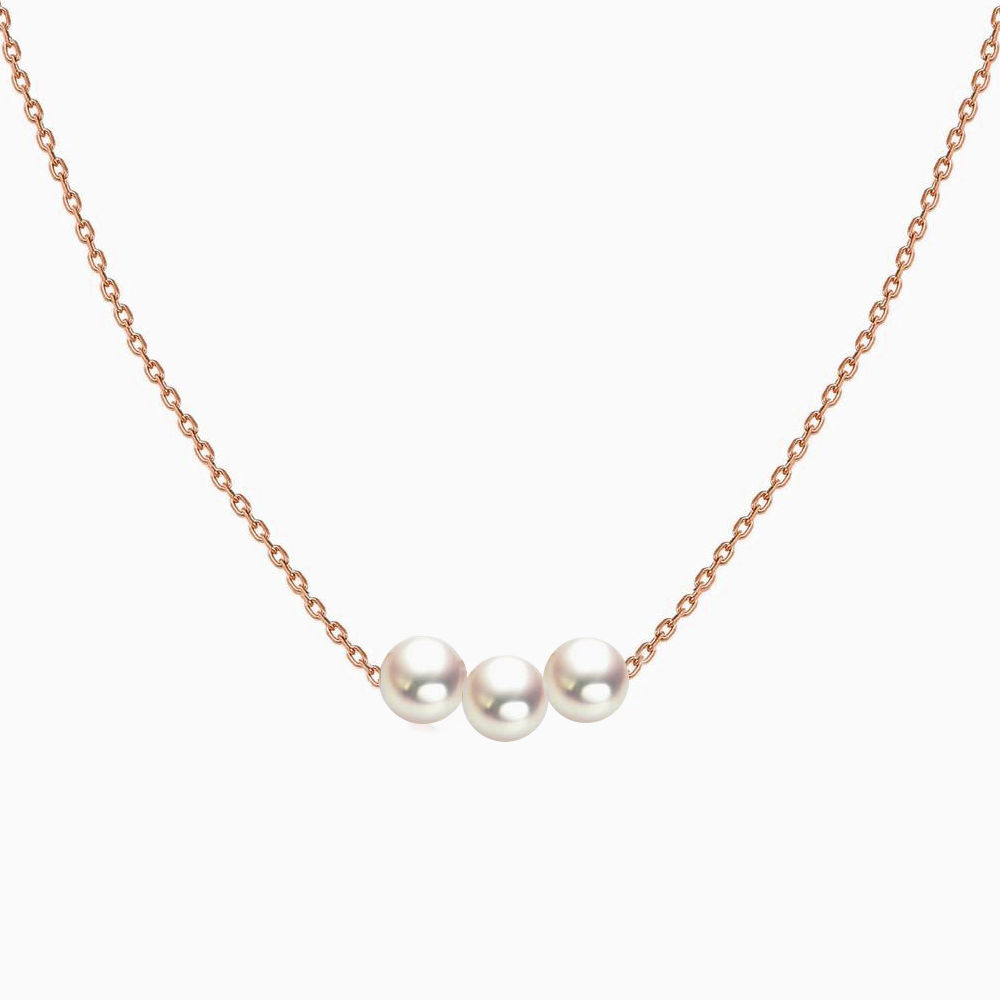 Collier trio perles