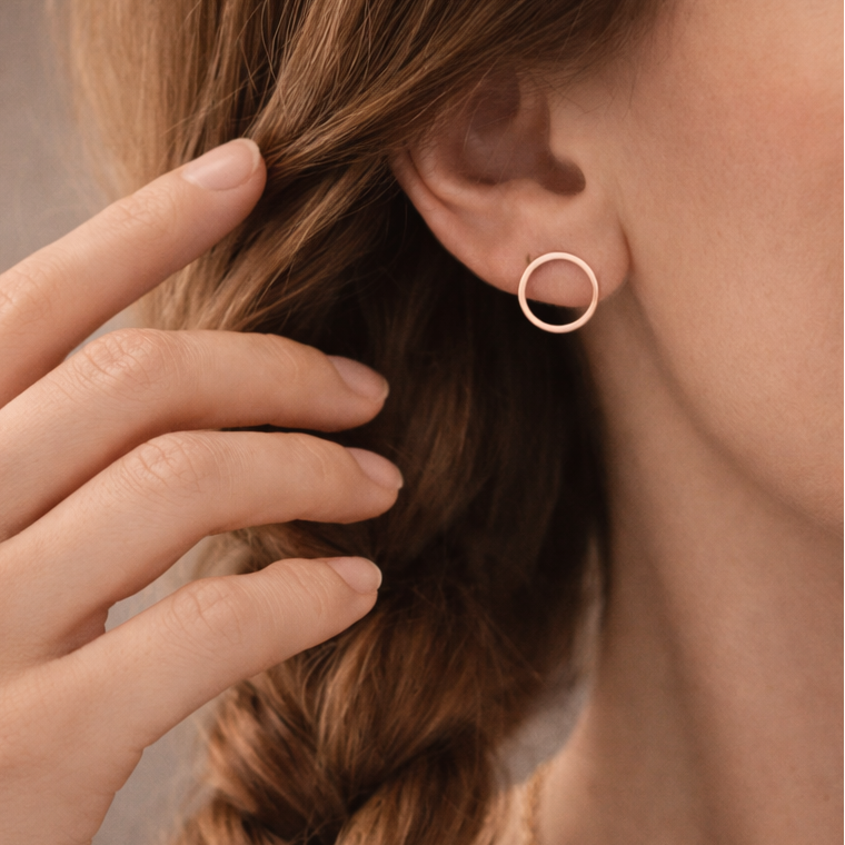 Circle earrings