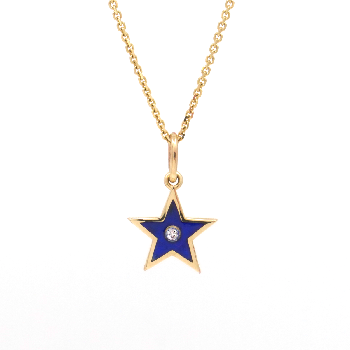 Colored Star Necklace