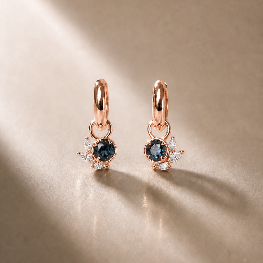 Breloques boucles d'oreilles Lac- Odette