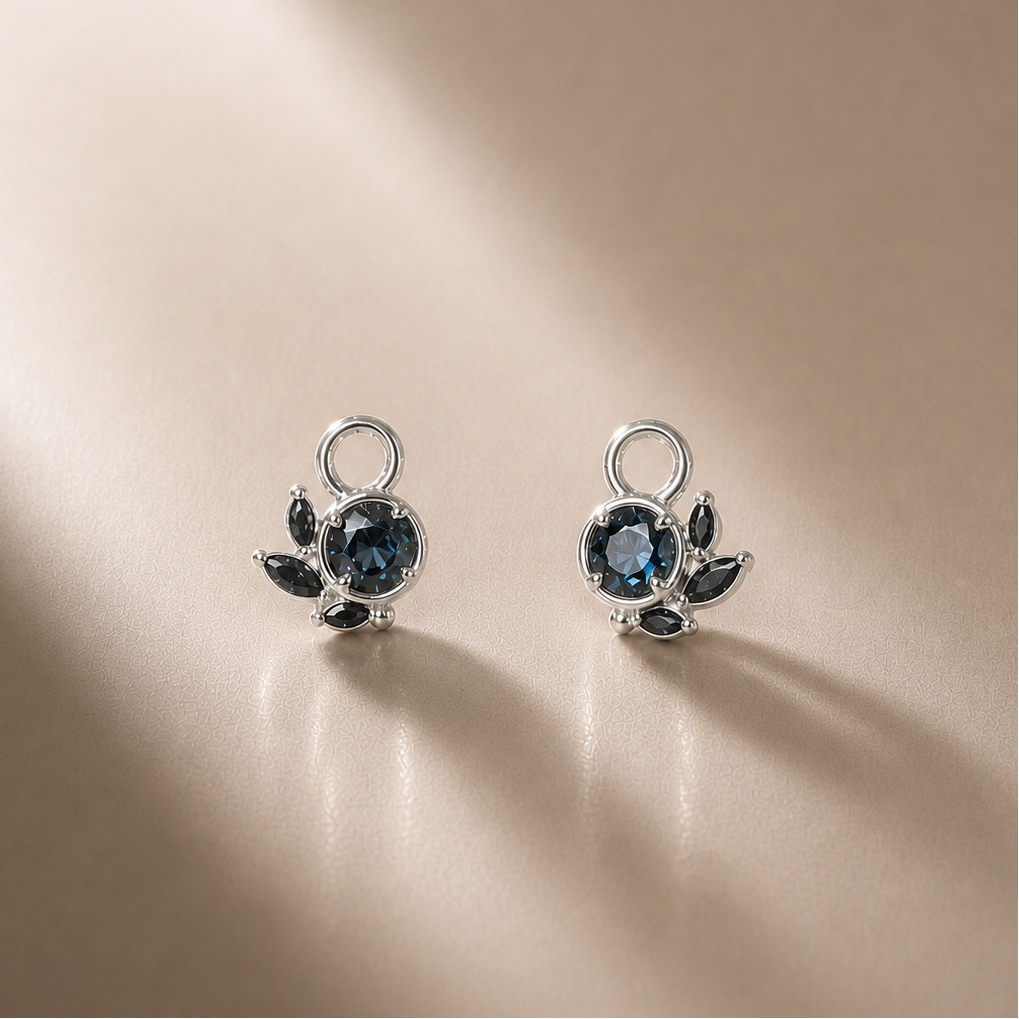 Breloques boucles d'oreilles Lac- Odile