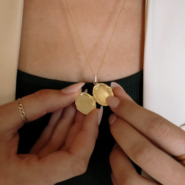 Locket éternel - Oval