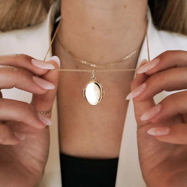 Locket éternel - Oval