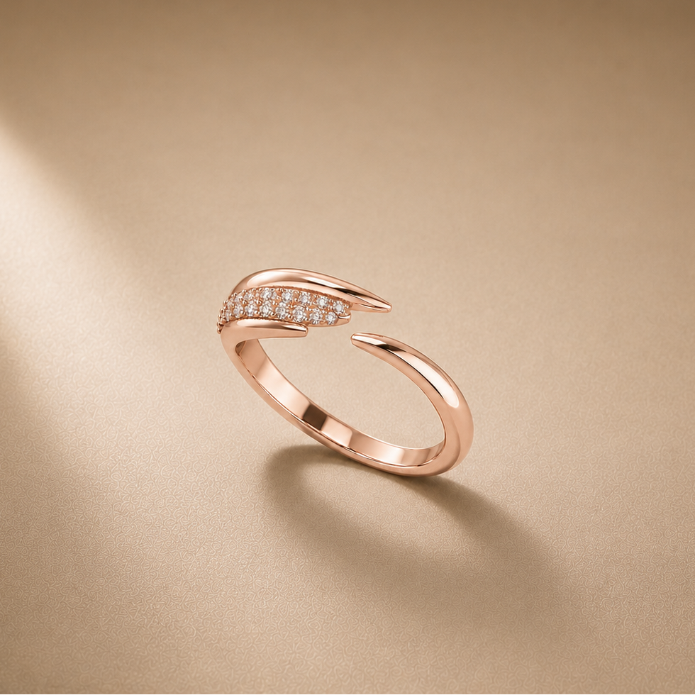 Bague Plumes - Odette