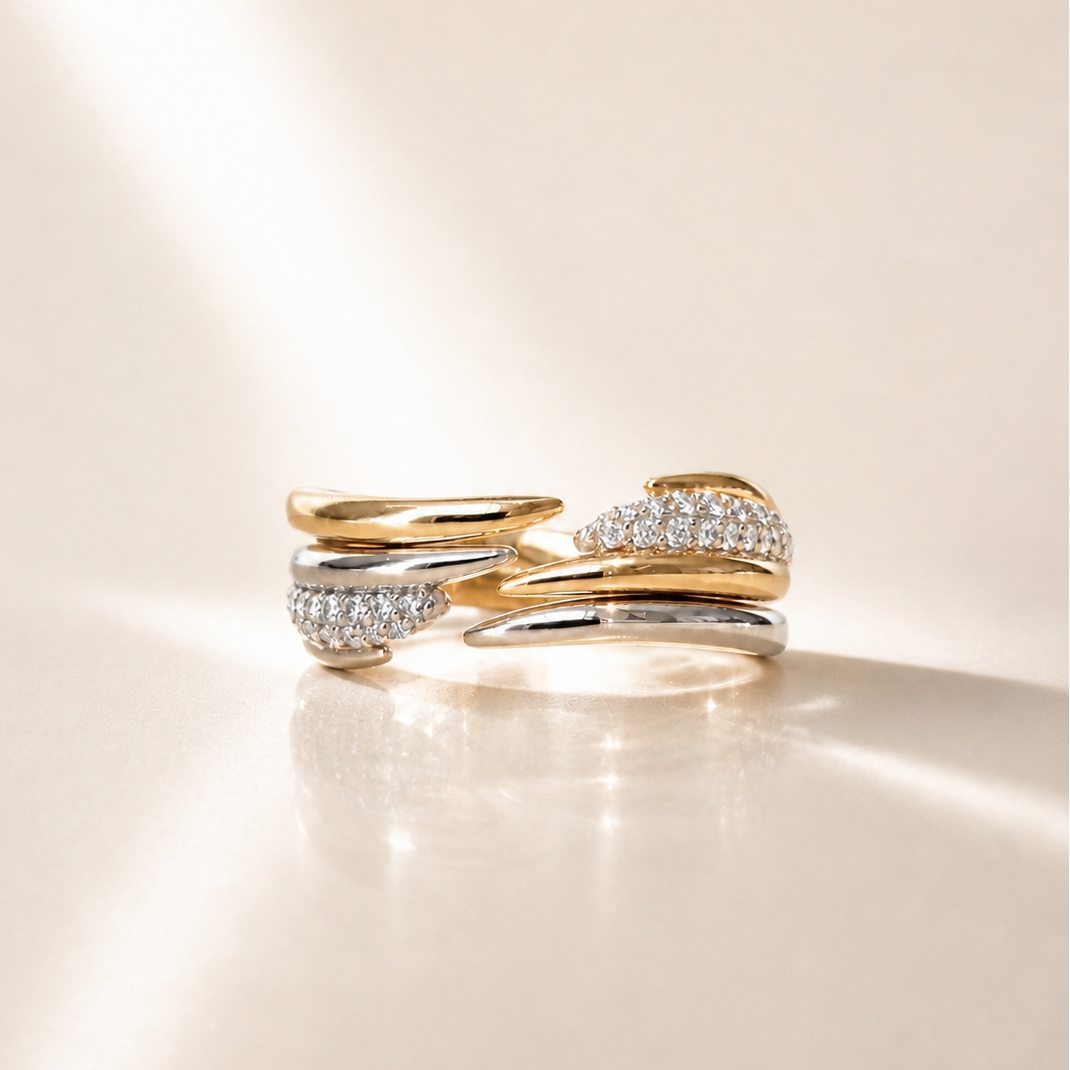 Bague Plumes - Odette