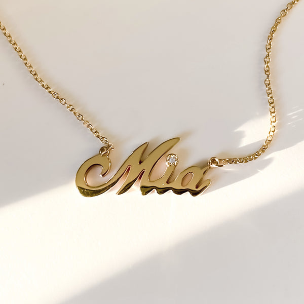Collier prénom personnalisé