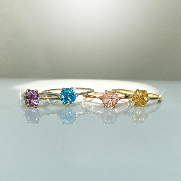 Bague Milestone - Améthyste "Lavande" (ÉDITION LIMITÉ)
