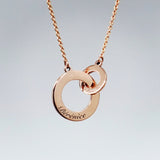 Collier Complicité - Anneaux 16mm et 12mm