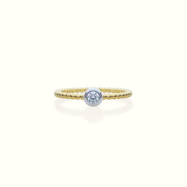 Bague Joy + diamant