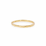Bague martelée