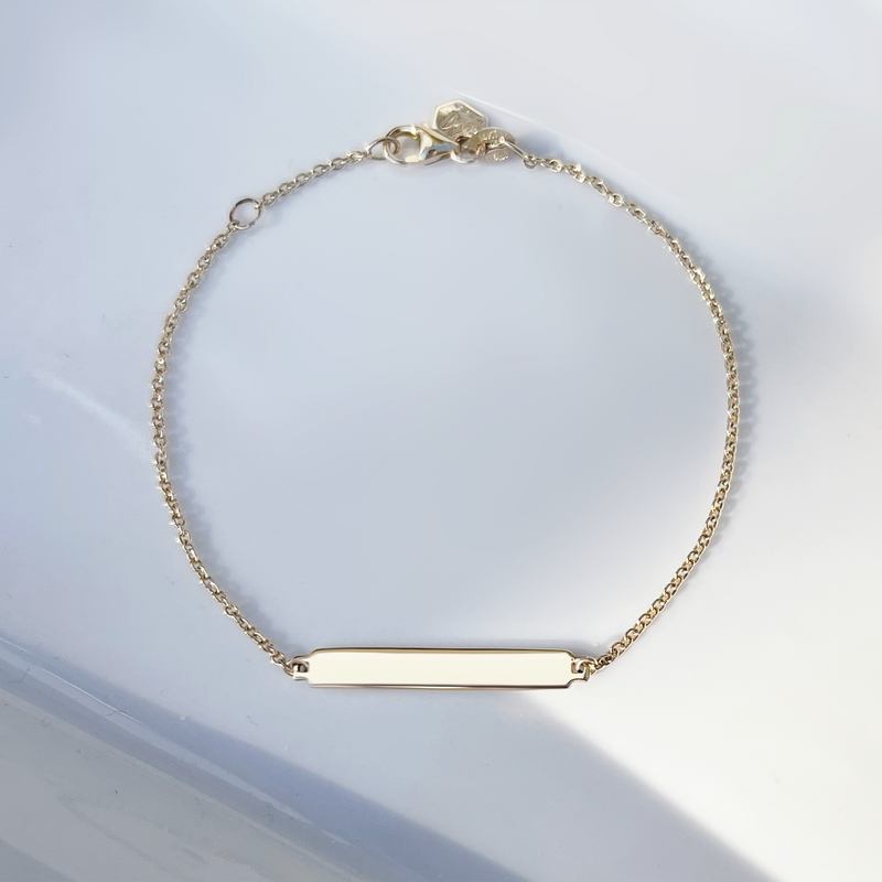 Bracelet Plaquette - Gravure