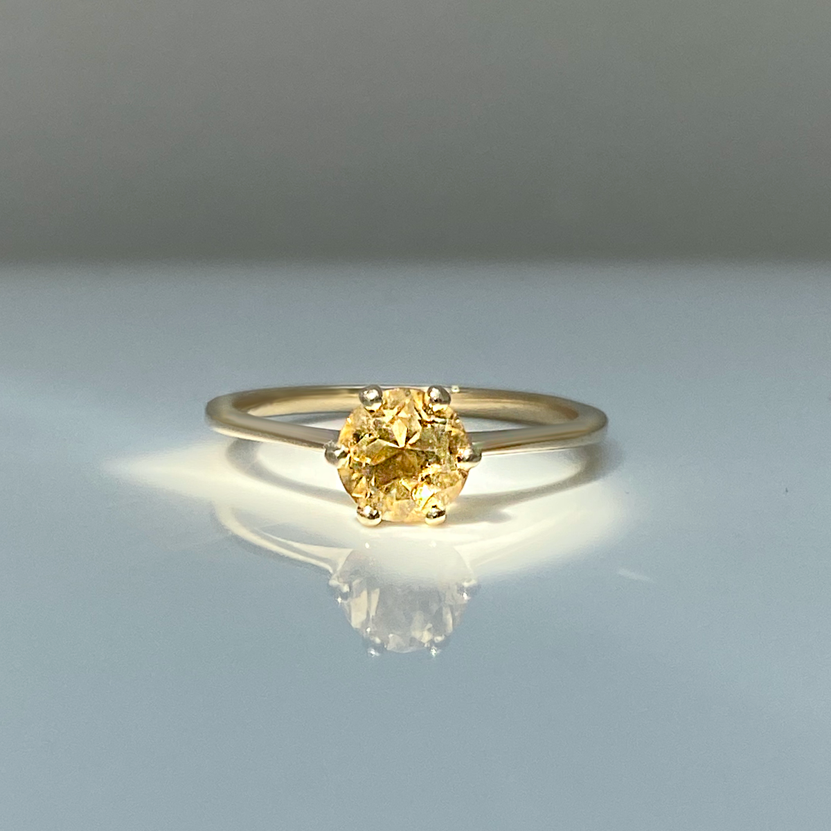 Bague Milestone - Citrine "Lemon Drop" (ÉDITION LIMITÉ)