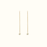 Boucles d'oreilles - Extension chainettes et pierres