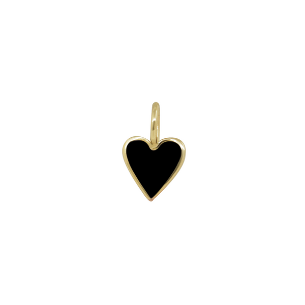 Coloured Heart Charm