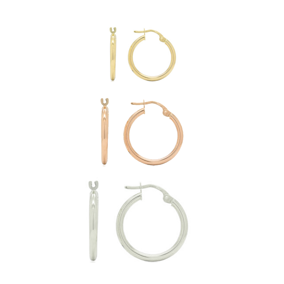 Boucles d'oreilles Chunky Hoops
