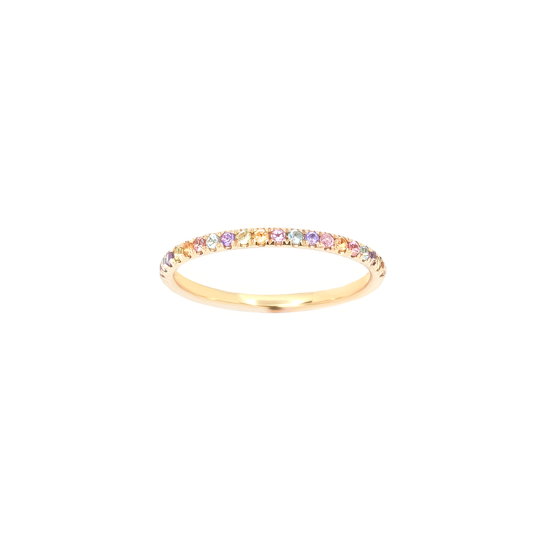Bague Semi Eternité - Pastel Mix & Match